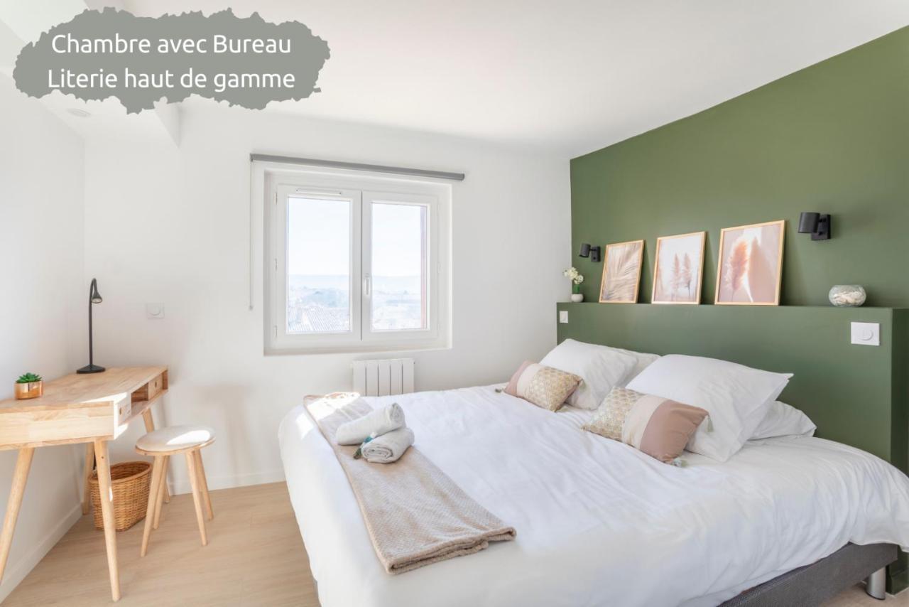 Mont Ventoux - Terrasse - Vue Degagee - Linge De Qualite - Fibre - Confort Гардан Экстерьер фото